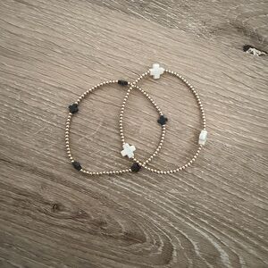 Two genuine enewton bracelets